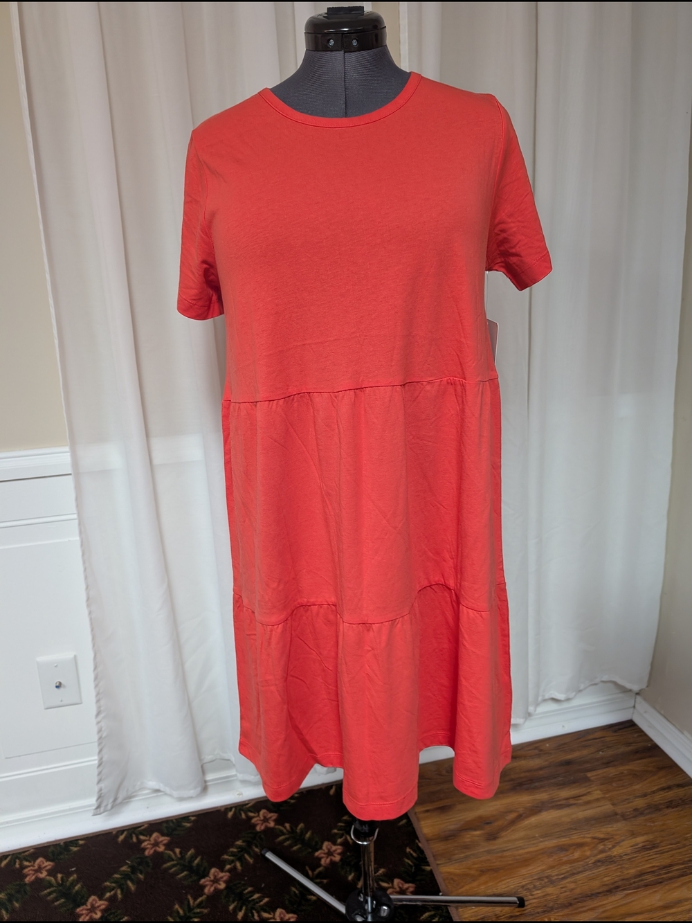 Koolaburra Coral Tiered Midi Dress